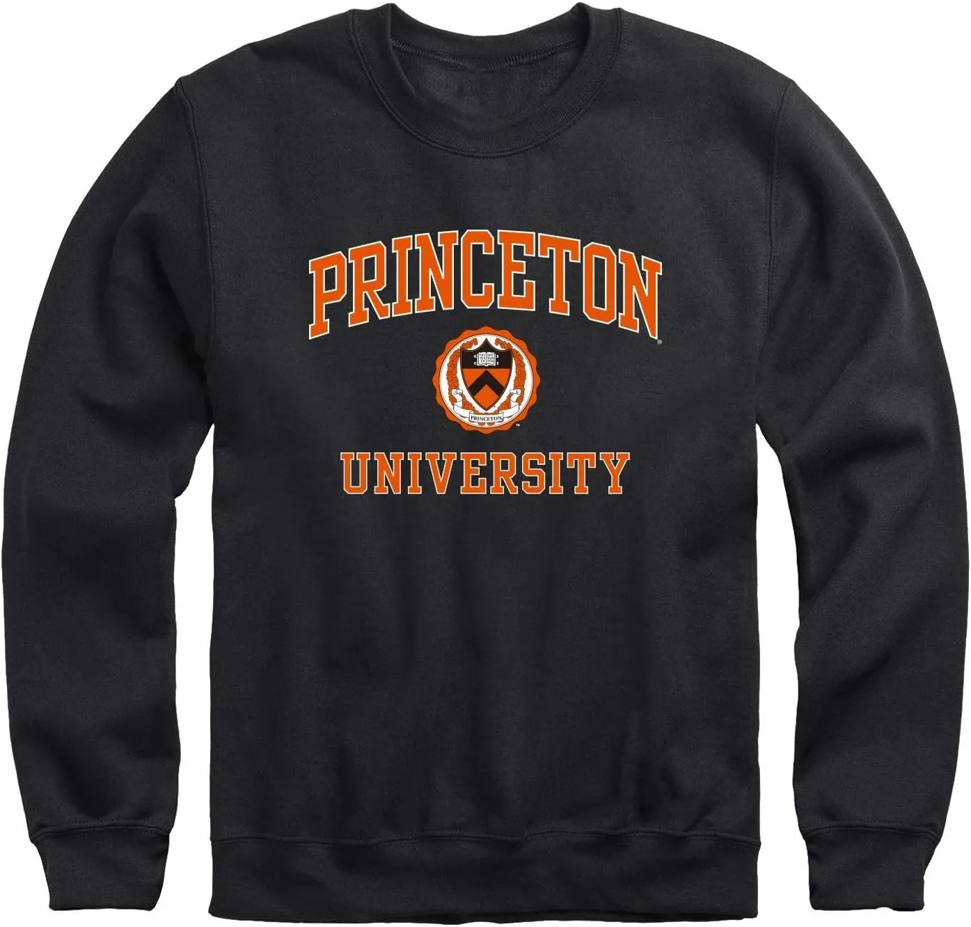 Premium Cotton Crewneck Sweatshirt with Crest Logo