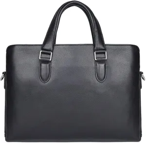 PTEXTU Genuine leather men's portable bag, high-end business briefcase