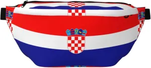 Republic Of Croatia Flag Stylish Crossbody Waist Pack - Versatile And Compact Travel Pouch For Hands-Free Storage