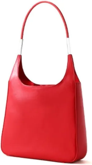 Spring Women's Leather Shoulder Bag Handbag Hobo Underarm Armpit Bag Versatile Stylish Chic Elegant Luxury Vintage
