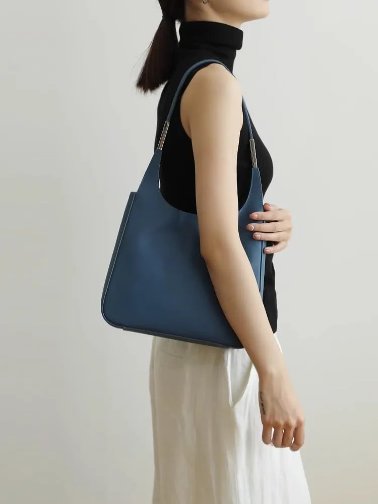 Spring Women's Leather Shoulder Bag Handbag Hobo Underarm Armpit Bag Versatile Stylish Chic Elegant Luxury Vintage