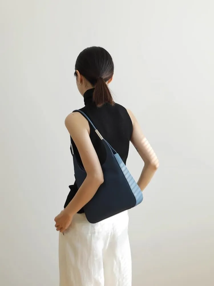 Spring Women's Leather Shoulder Bag Handbag Hobo Underarm Armpit Bag Versatile Stylish Chic Elegant Luxury Vintage