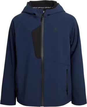 Spyder Boys' Soft Shell Jacket - Lightweight Fleece Lined Water and Wind Resistant Windbreaker Jacket for Boys (Sizes: 8-20)