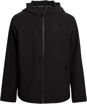 Spyder Boys' Soft Shell Jacket - Lightweight Fleece Lined Water and Wind Resistant Windbreaker Jacket for Boys (Sizes: 8-20)