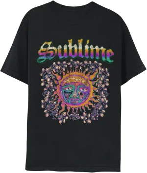 Sublime Customer Sun Adult Black Short Sleeve T Shirt 90s Ska Punk Music Vintage Style Graphic Tees