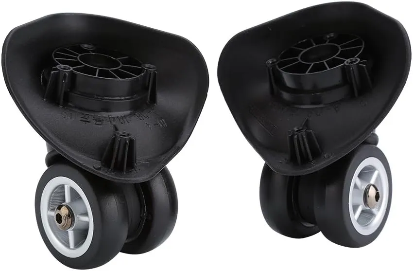 Suitcase Wheel, Plastic Universal Luggage Wheel PVC Luggage Replacement Uprade Wheels Accessory
