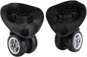 Suitcase Wheel, Plastic Universal Luggage Wheel PVC Luggage Replacement Uprade Wheels Accessory