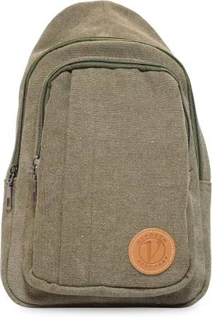 Tahoe Day Pack Sling, Backpack, Travel Pack, Hiking Pack, Army Green