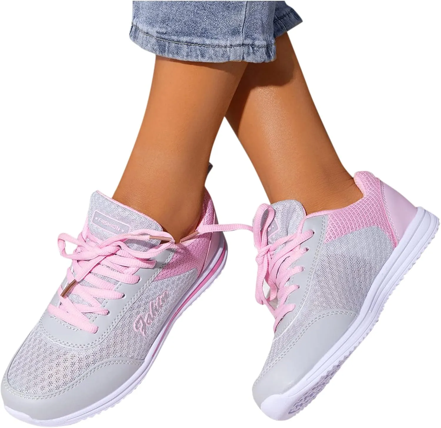 Tennis Shoes Womens High Top Casual Shoes Slip On Waterproof Sneakers Women's Soft Sole Mesh Comfort Orthopedic Slip On Tennis Shoe Trainers Shoe