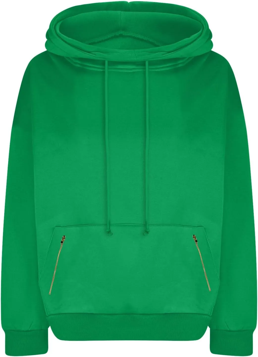 Top Coat for Women Long Sleeve Sweatshirts High Neck Hoodies Plain Daily Basic Tees Fall Dressy Casual Shirts