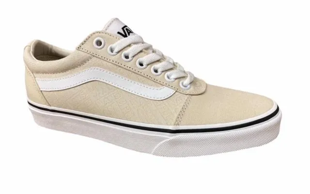 Vans scarpa sneakers da donna in tela Ward VN0A38DM3Q71 beige
