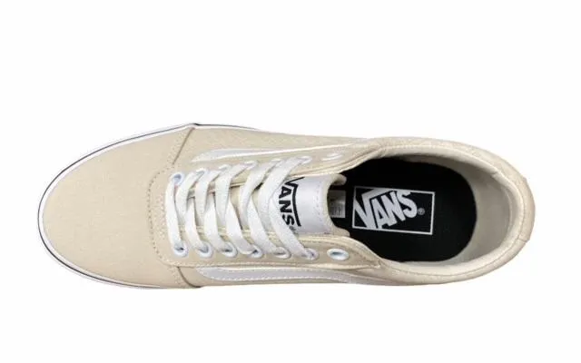 Vans scarpa sneakers da donna in tela Ward VN0A38DM3Q71 beige