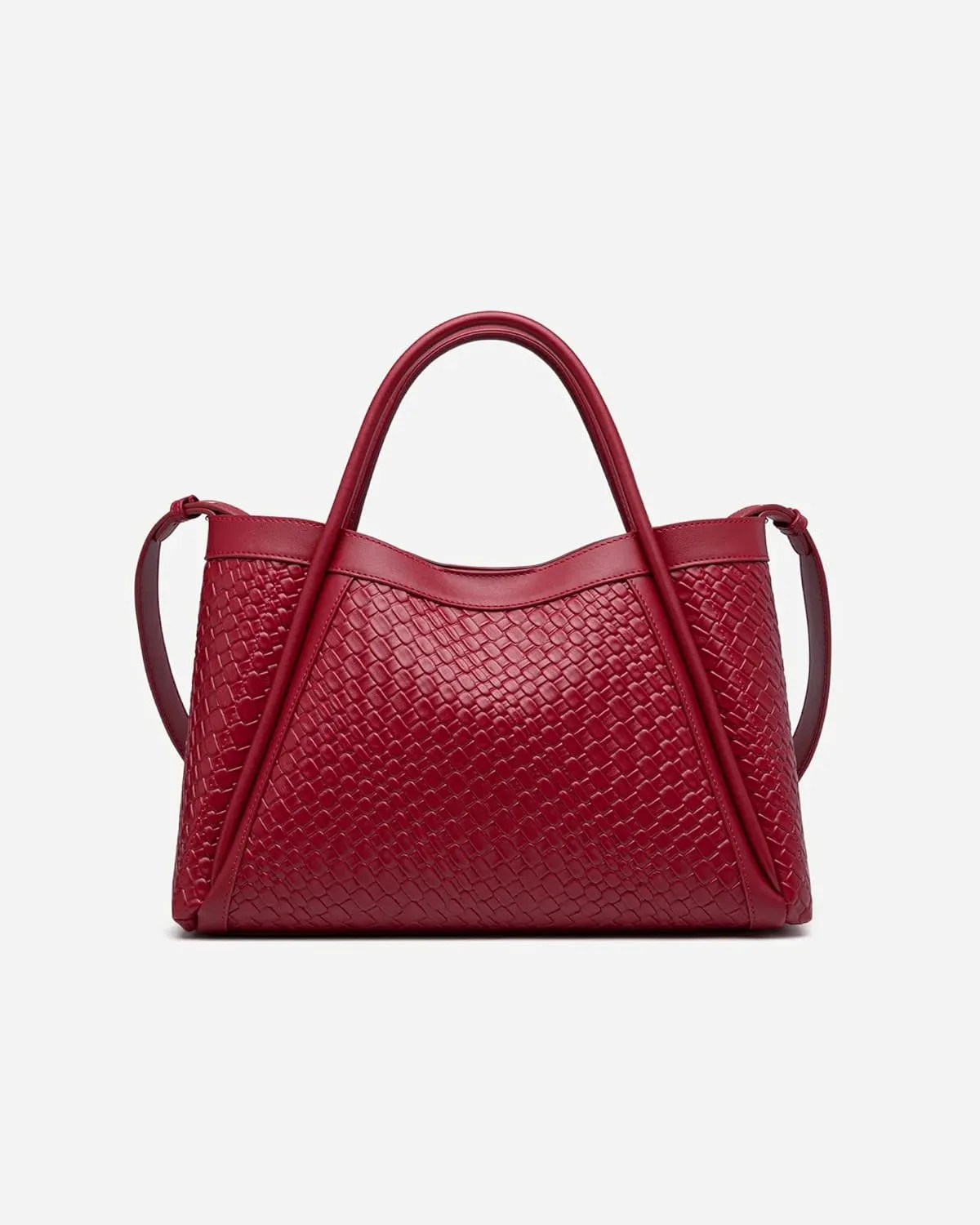 Vegan Leather Tote Bag for Women, Hobo Shoulder Bag, Crossbody Handbag with Matching Purse, Stylish Versatile
