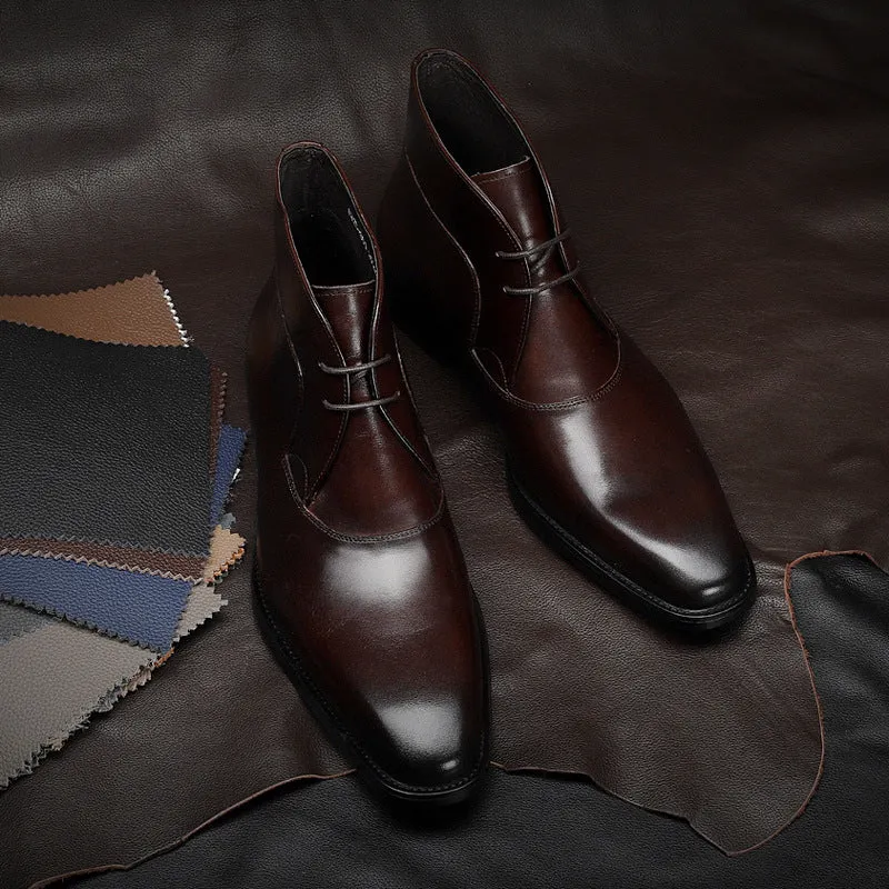 Victor  Herren Martin Stiefel mit Trendigem Design