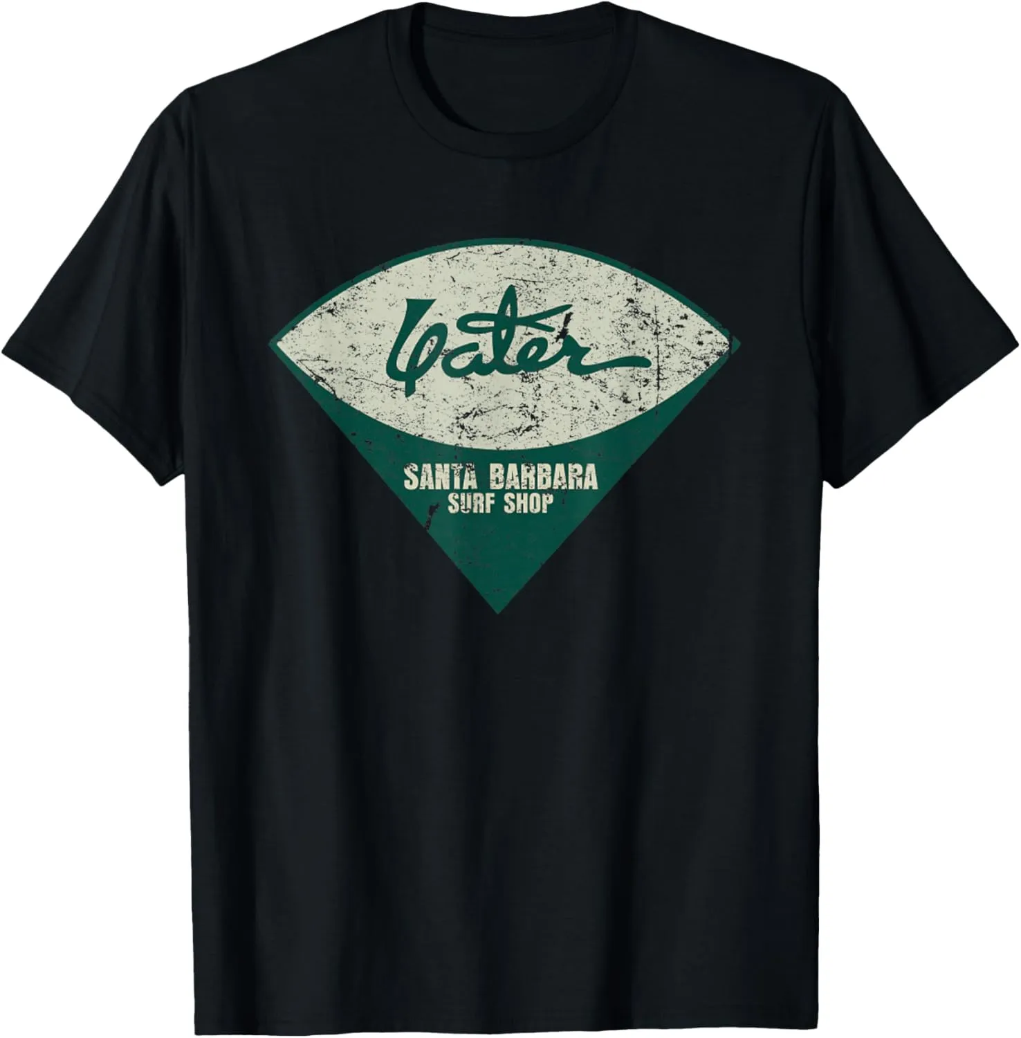 Vintage Yater Surf Surfboards Distressed Men And Women T-Shirt