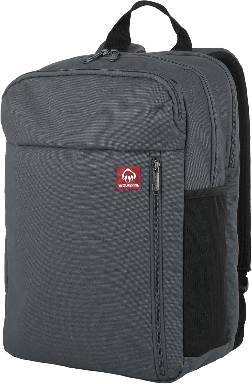 WOLVERINE Lightweight, Water Resistant Rugged Laptop Backpack for Travel or Work, Transit-Grey, 30L