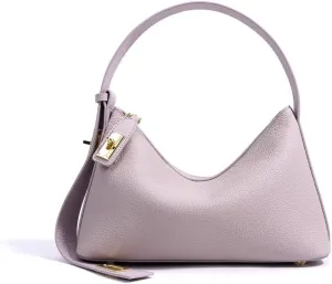 Women's Togo Cowhide Handbag Shoulder Bag Underarm Leather Pillow Bag Zipper Chic Stylish Versatile Elegant Luxury