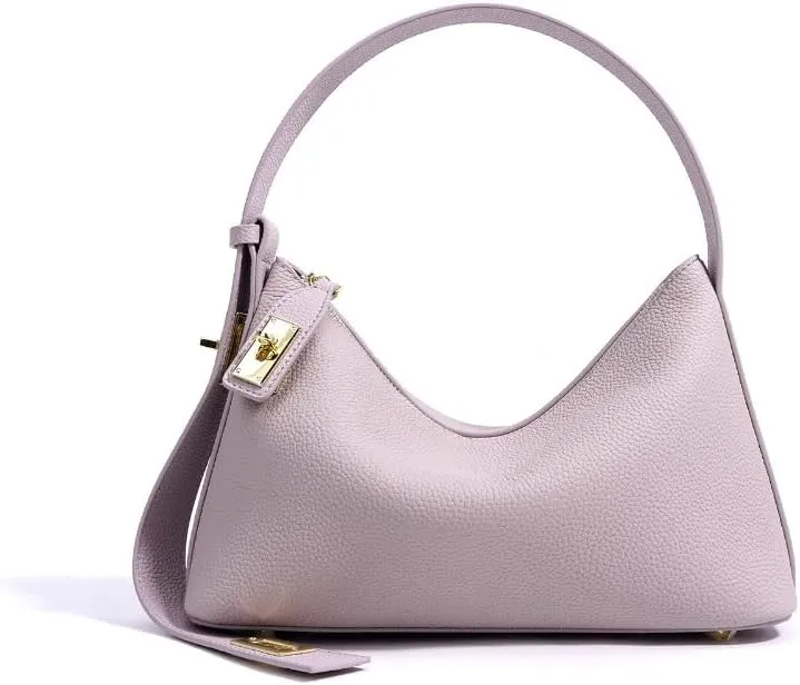 Women's Togo Cowhide Handbag Shoulder Bag Underarm Leather Pillow Bag Zipper Chic Stylish Versatile Elegant Luxury