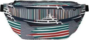 Words Stripes Yacht Stylish Crossbody Waist Pack - Versatile And Compact Travel Pouch For Hands-Free Storage