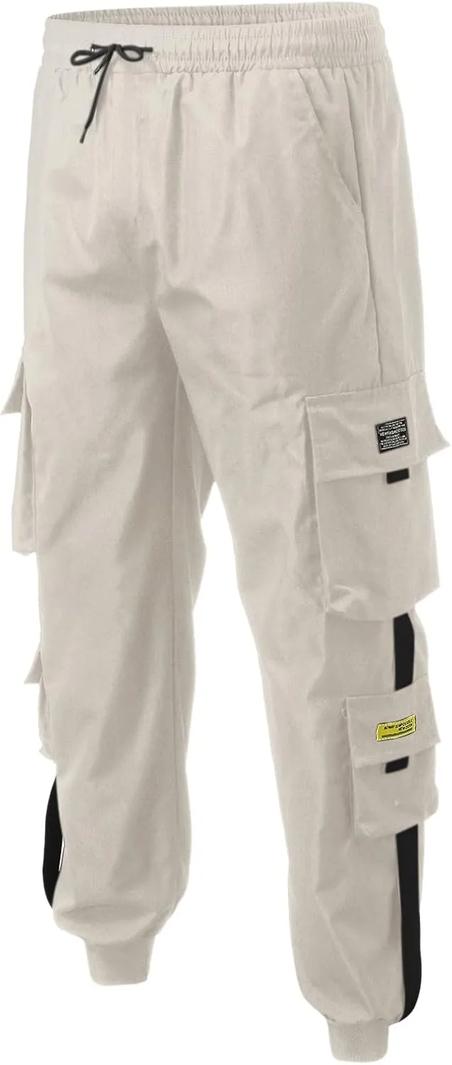 Work Pant for Men Slim Fit Outdoor Hiking Pant Multi Pockets Classic Fit Comfort Utility Cargo Work Pant Regular Fit