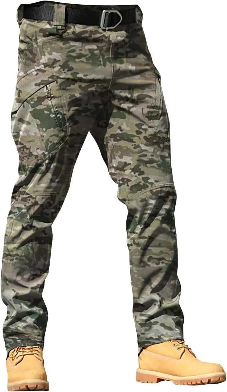Work Pants for Men Big and Tall Casual Loose Straight Sweatpants Outdoor Lightweight Work Hiking Pants Jogger Tousers