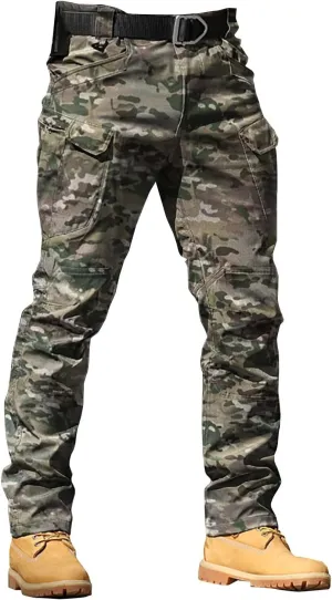 Work Pants for Men Big and Tall Casual Loose Straight Sweatpants Outdoor Lightweight Work Hiking Pants Jogger Tousers