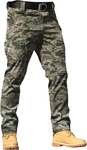 Work Pants for Men Big and Tall Casual Loose Straight Sweatpants Outdoor Lightweight Work Hiking Pants Jogger Tousers