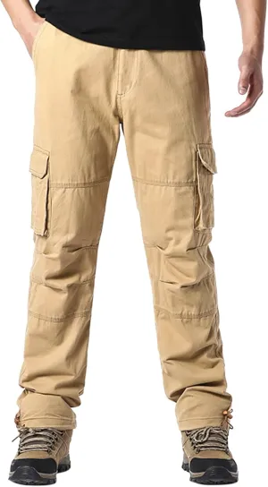 Work Pants for Men Construction Flex Casual Sweatpants Classic Tactical Pants Multi Pockets Twill Sport Hiking Pants