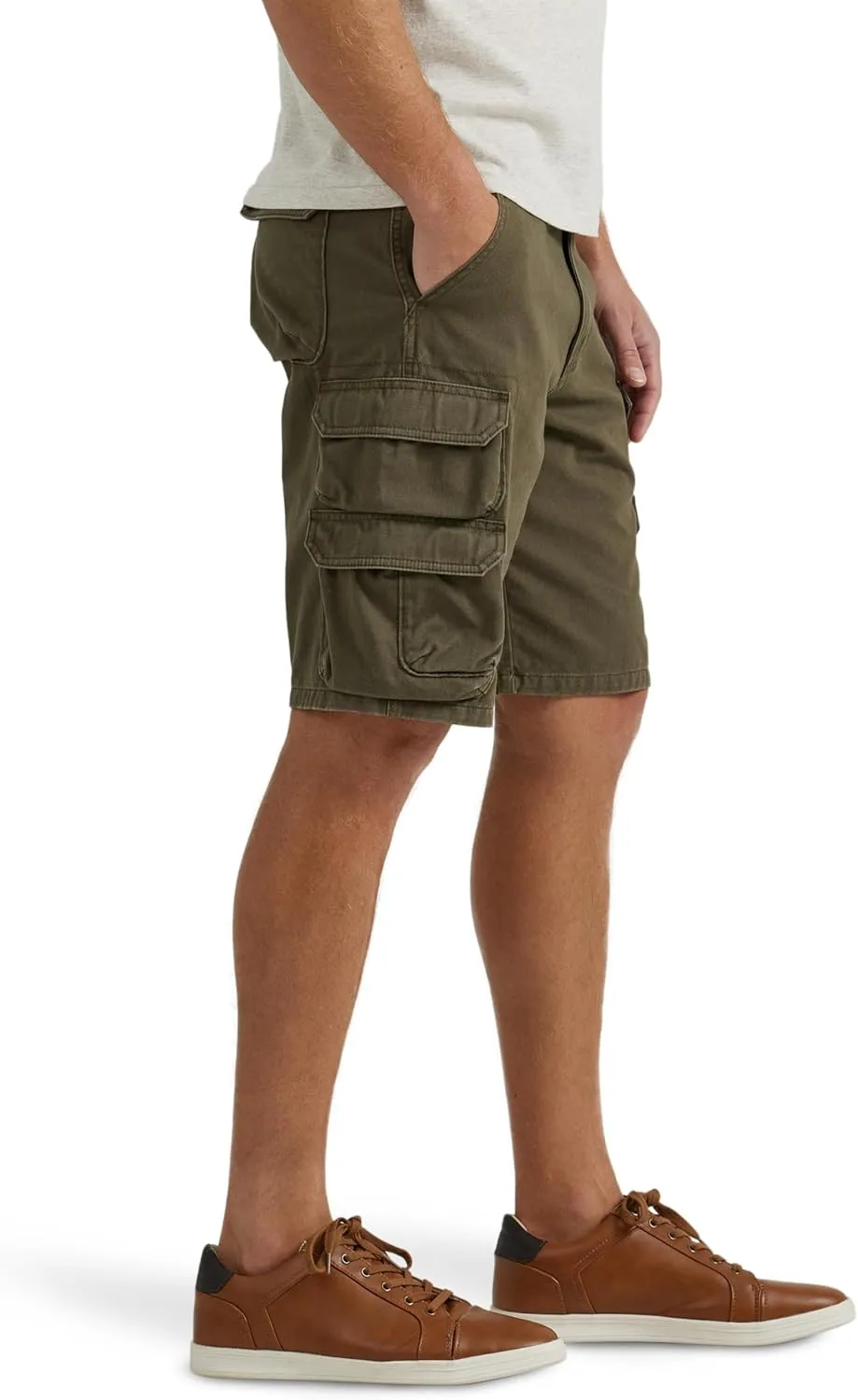 Wrangler Authentics Men's Premium Twill Cargo Short