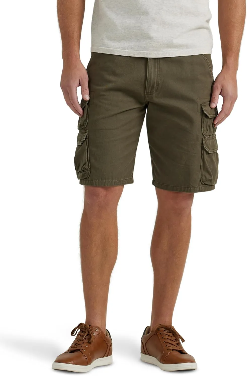 Wrangler Authentics Men's Premium Twill Cargo Short